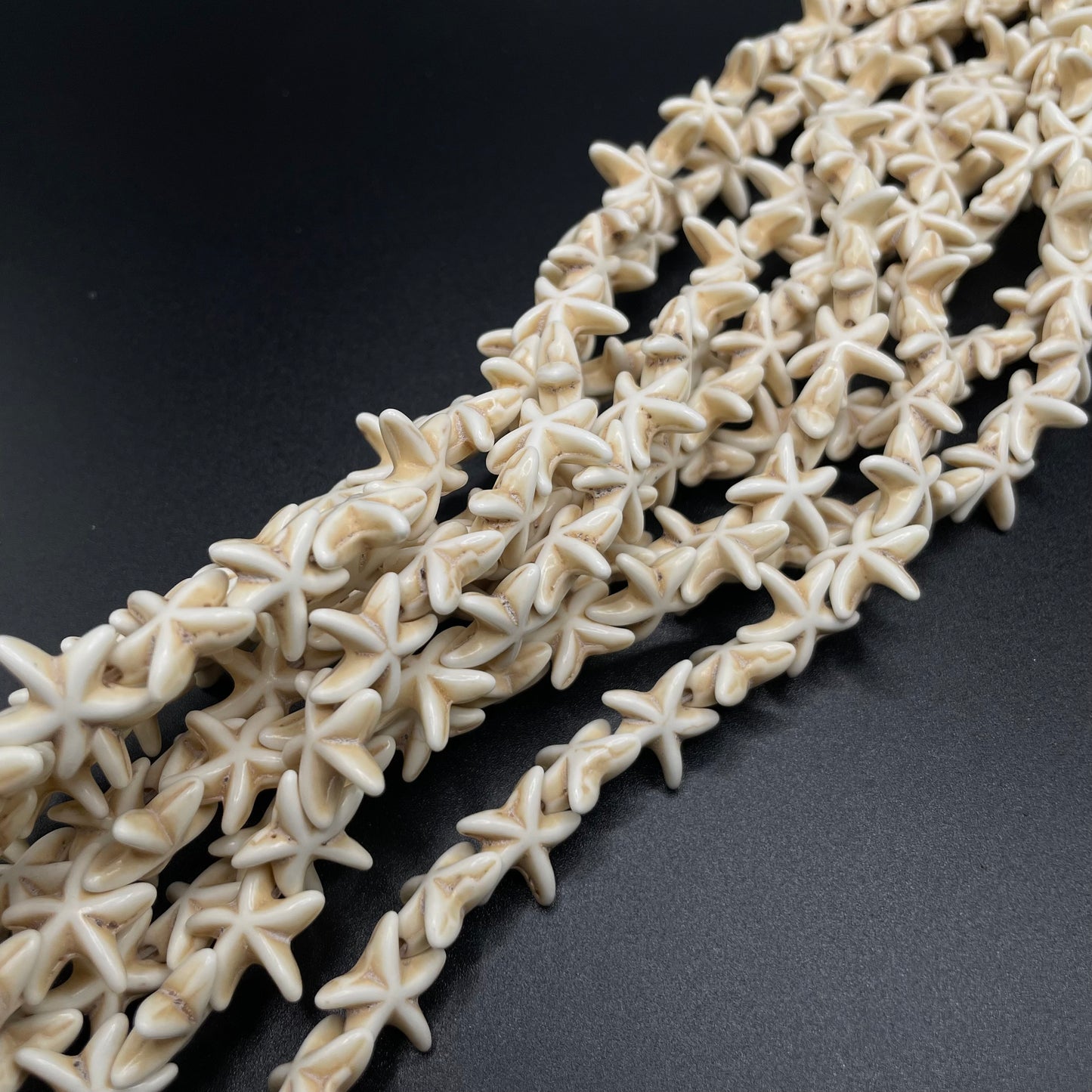 Turquoise Star Beads White Turquoise Blue Turquoise Multicolor Turquoise Magnesite Turquoise Summer Beads Summer Jewelry Turquoise Stone