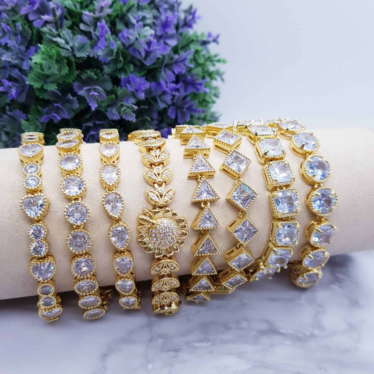 Diamond Zircon Bracelets