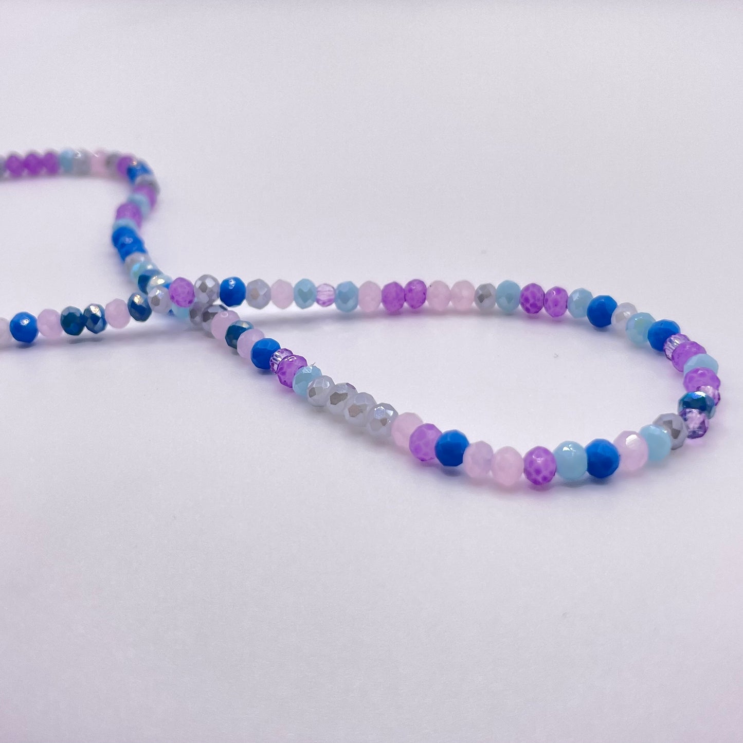 PeriwinkleColors Glass Rondelle Beads 3mm 4mm 6mm